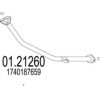 MTS 01.21260 Exhaust Pipe